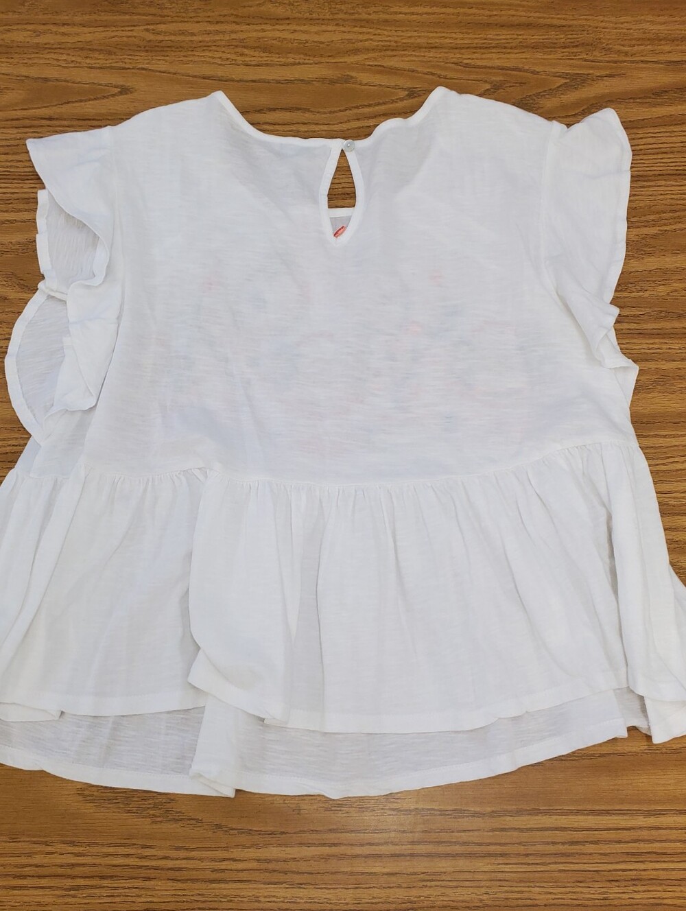 Lucky Brand Embroidered White Blouse - Picture 3 of 12